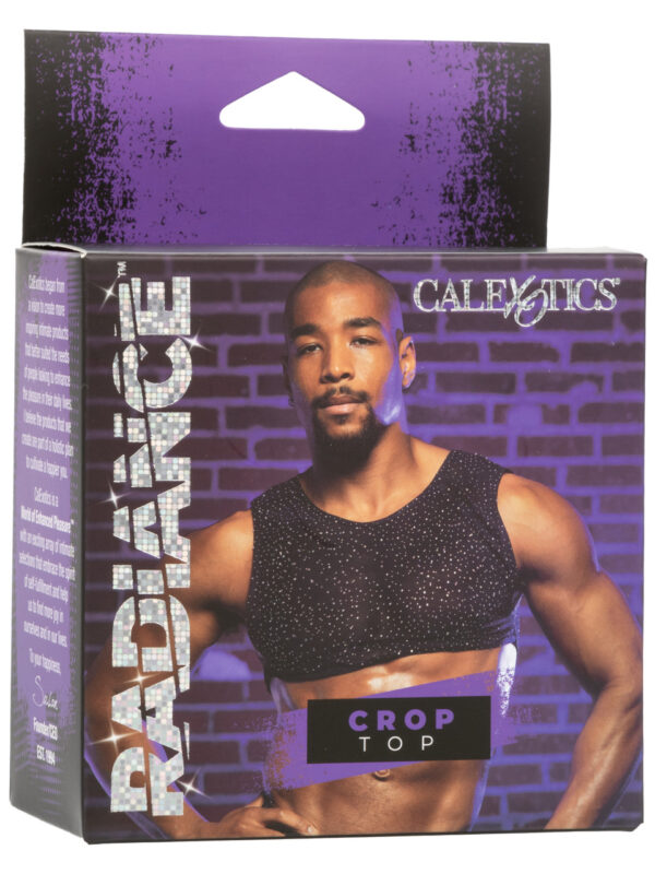 Alternative view of Radiance Crop Top + Rhinestones
