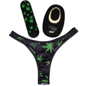 Date Night 420 Vibrating Panty + Remote - S/M