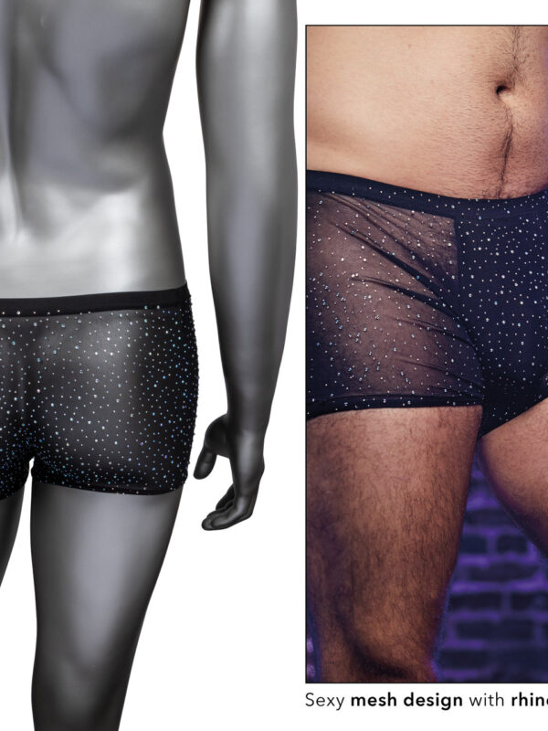 Alternative view of Radiance Boxer Briefs + Rhinestones - O/S