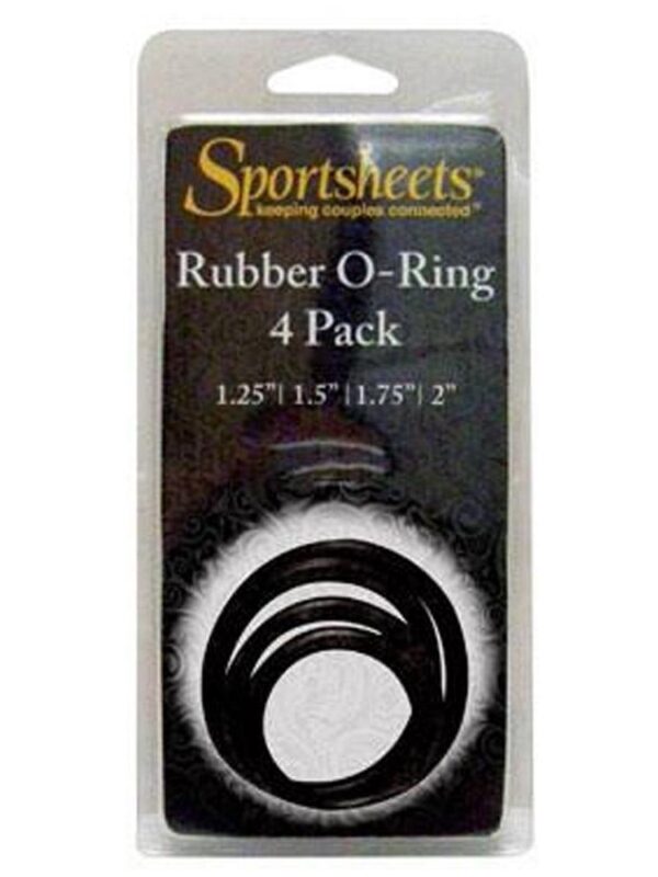Rubber O Rings - 4 Pack