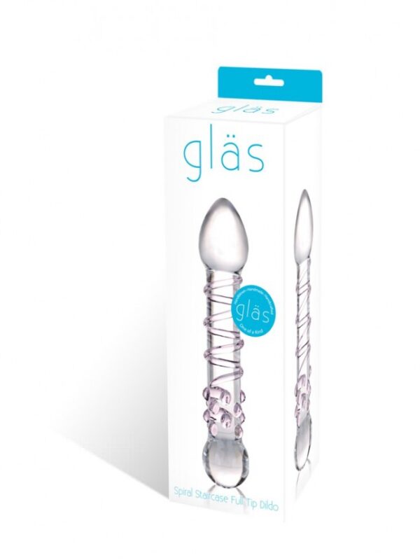 Glas Spiral Staircase Full Tip Dildo