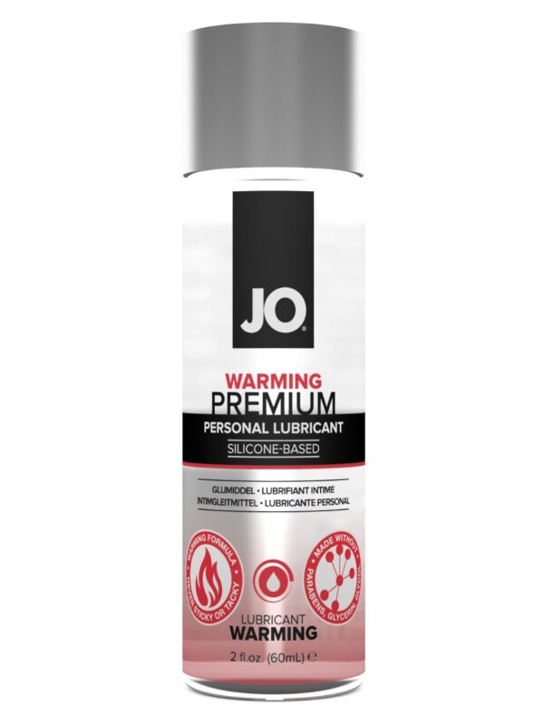 JO Premium Silicone Warming Lubricant - 2oz