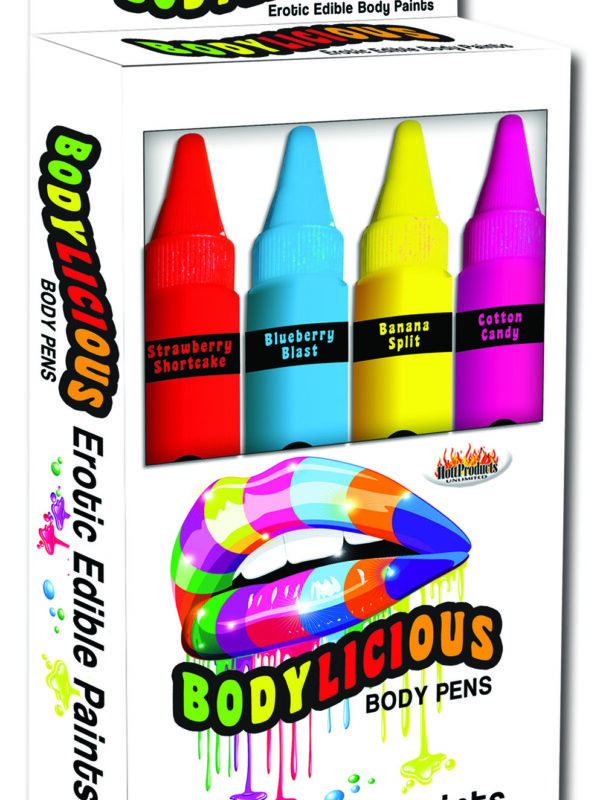 Bodylicious Edible Body Pens 4pk