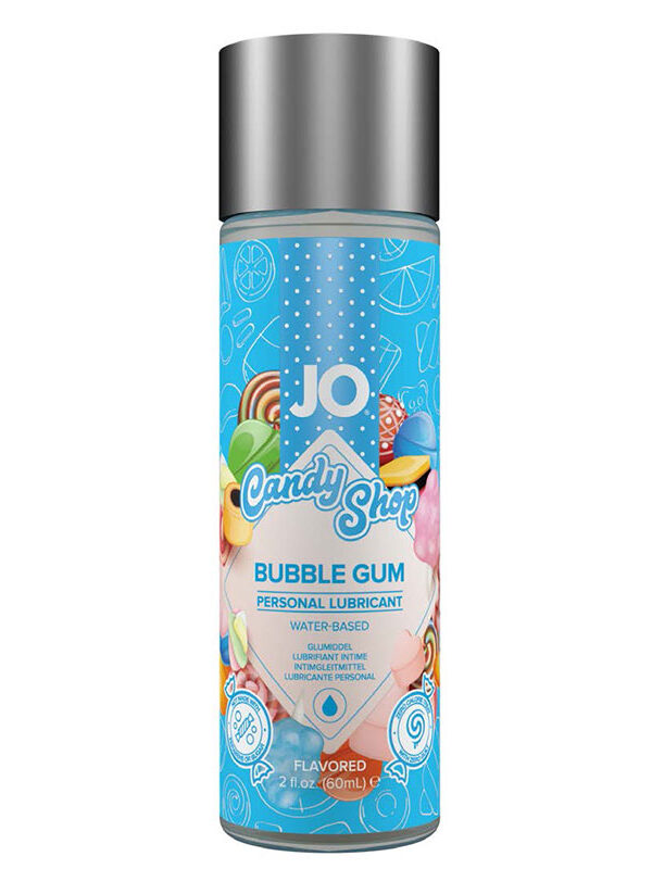 Jo H2O Candy Shop Bubblegum Flavored Lubricant - 2oz