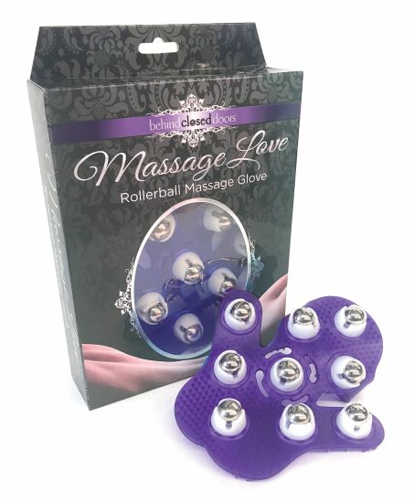 Behind Closed Doors Rollerball Massage Glove