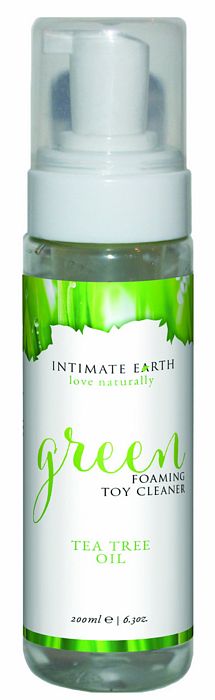 Intimate Earth Green Foaming Toy Cleaner - 6.8oz