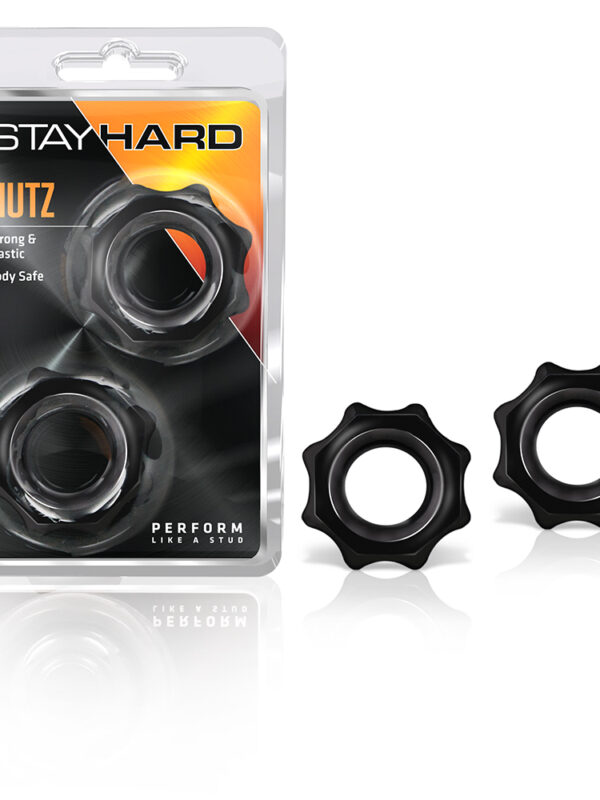 Stay Hard Nutz 2 Pack - Black