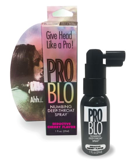 Pro Blo Deep Throat Spray Cherry 1 Fl Oz
