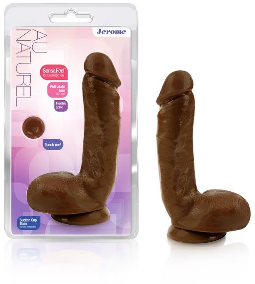 Jerome Brown Realistic Dildo - 8.75"