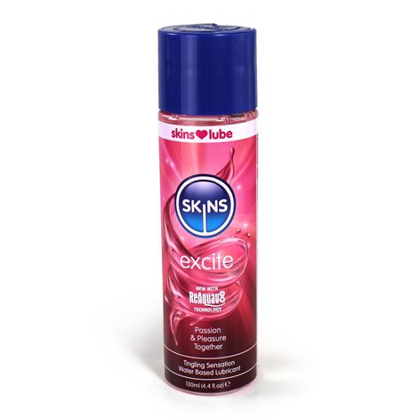 Skins Excite Tingling Water Based Lubricant - 4.4oz