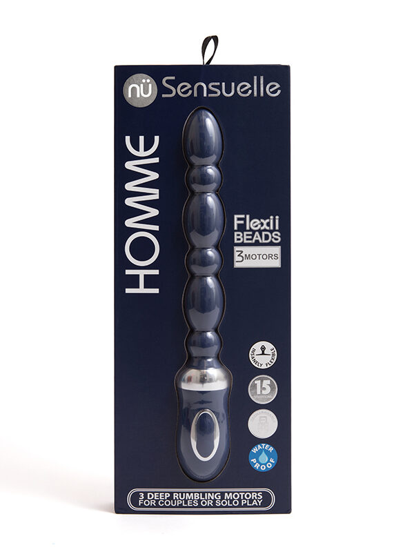 Sensuelle Homme Flexii Vibrating Anal Beads