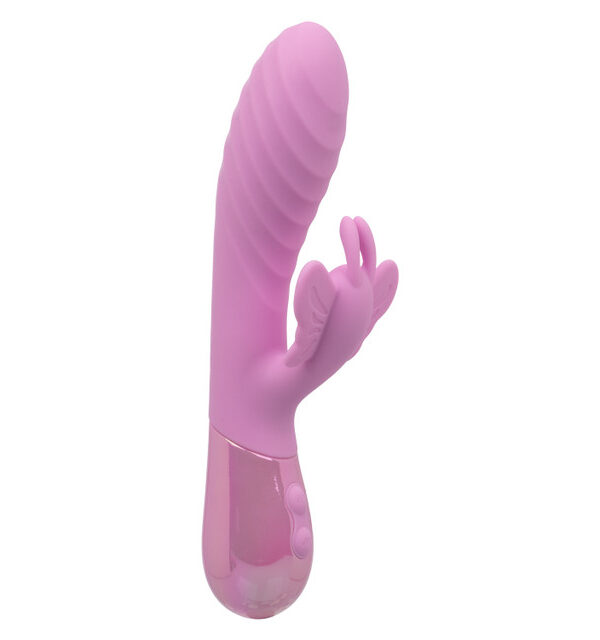 Aura Dual Flutter Rabbit Style Vibrator