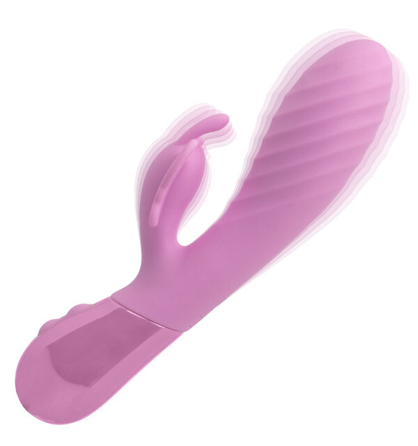 Alternative view of Aura Dual Flutter Rabbit Style Vibrator
