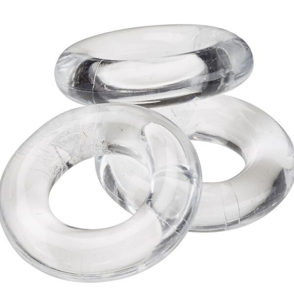 Super Stretch Cock Ring - Set of 3