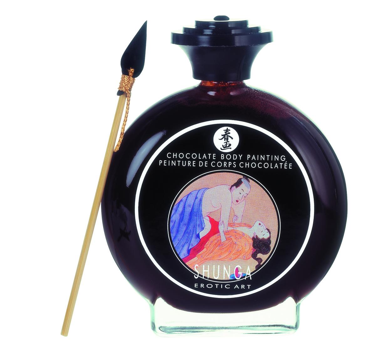 Shunga Erotic Edible Body Paint - Chocolate
