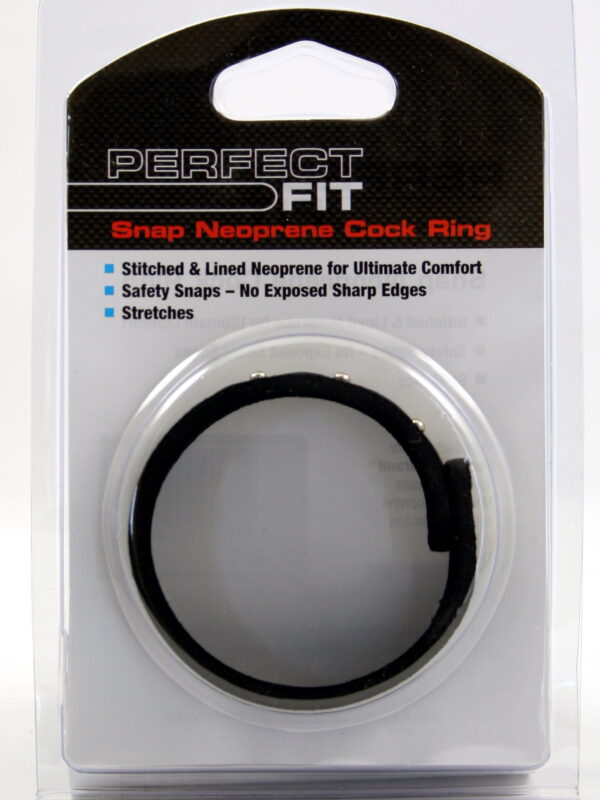 Perfect Fit Neoprene Snap Cock Ring