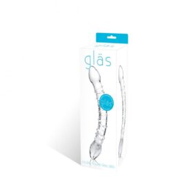 Glas Double Trouble Glass Dildo - 9.5"