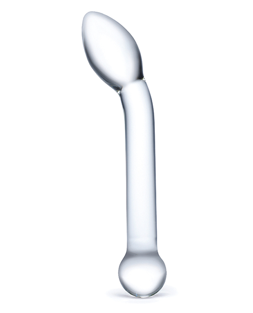 Glas Slimline G Spot Glass Dildo - 8"