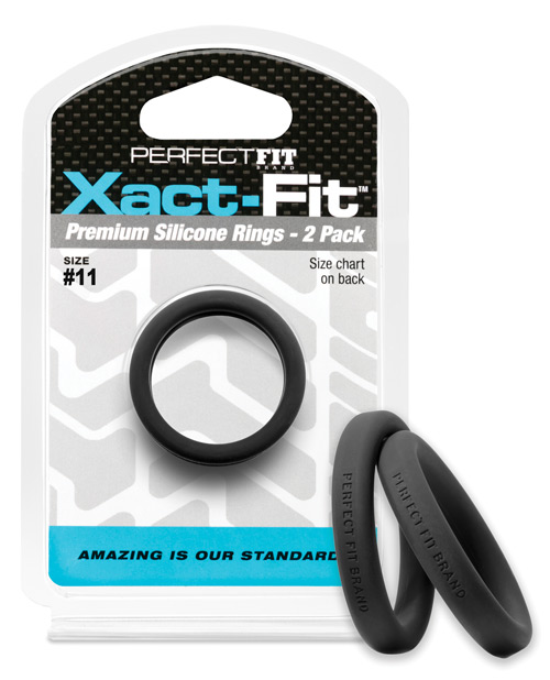 Perfect Fit Xact Fit #11 - 2 Pack Black