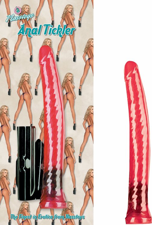 Anal Tickler Pink Jelly Dildo