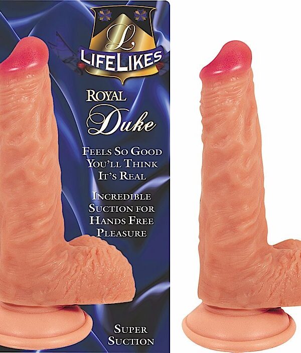 Lifelike Royal Duke Realistic Dildo - 7" Flesh