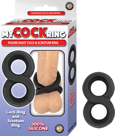 Figure Eight Cock & Scrotum Ring