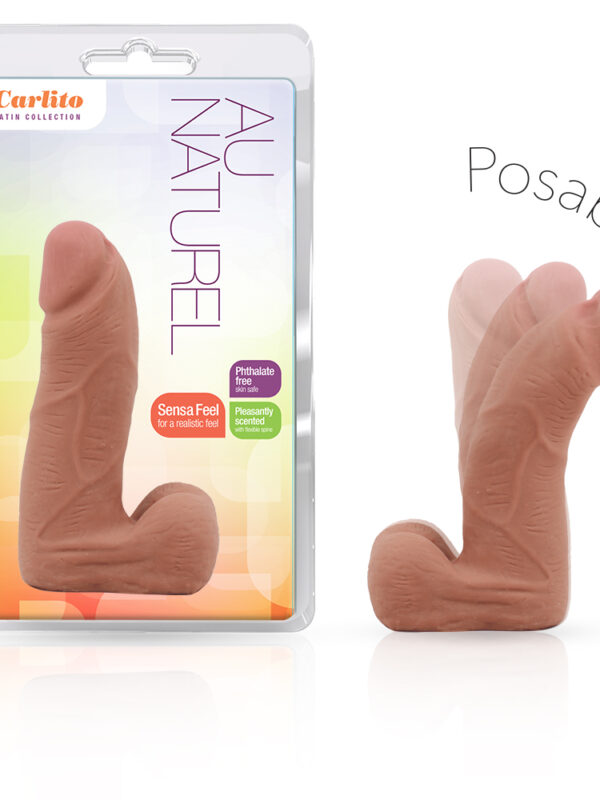 Au Naturel Carlito Realistic Dildo - 5.5" Latin