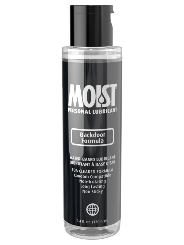 Moist Personal Lubricant Backdoor Formula - 4.4oz