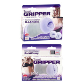 Travel Gripper BJ + Pussy Stroker