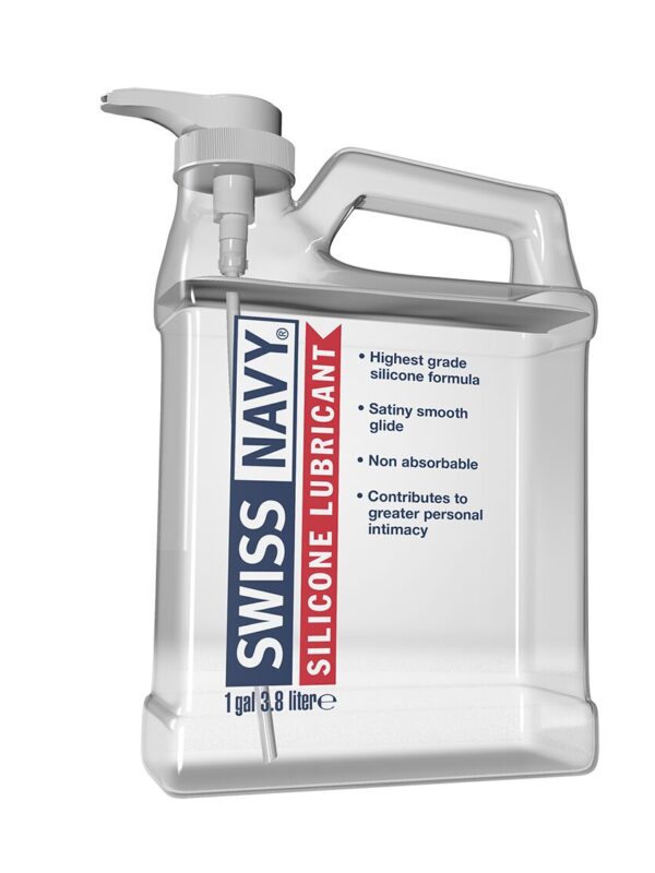 Swiss Navy Silicone Based Lube - 1 Gallon