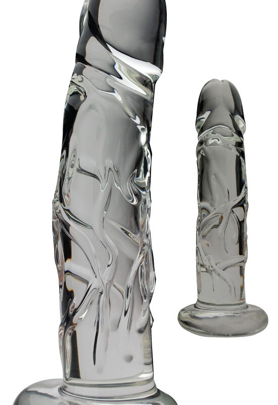 Realistic Glass Dildo - 8"