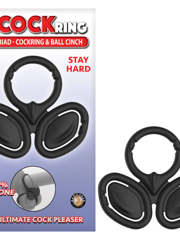 The Triad Cock Ring + Ball Cinch