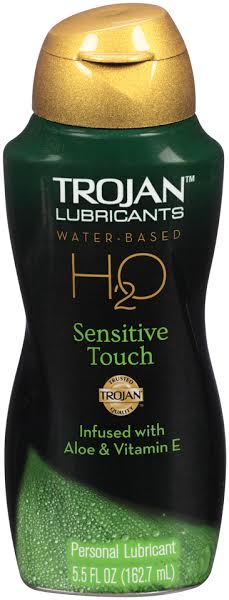 Trojan H2O Sensitive Touch Lubricant - 5.5oz