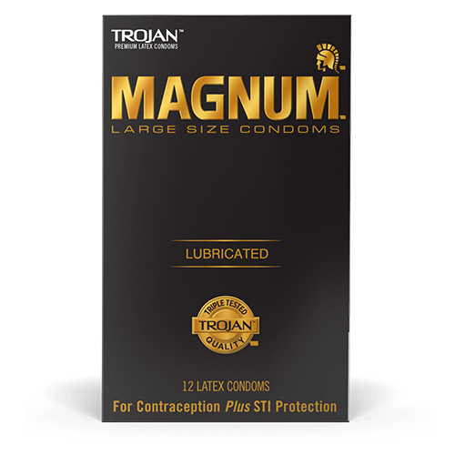 Trojan Magnum Condoms -12 pack