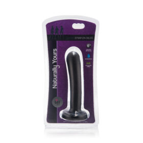BFF Queen Strap On Dildo – 6" Black