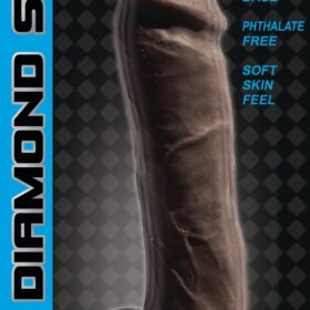 Skinsations Python 9.5" Black Diamond Series Realistic Dildo