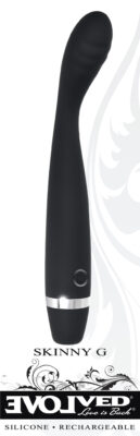 Skinny G Slim G-Spot Vibrator - Black