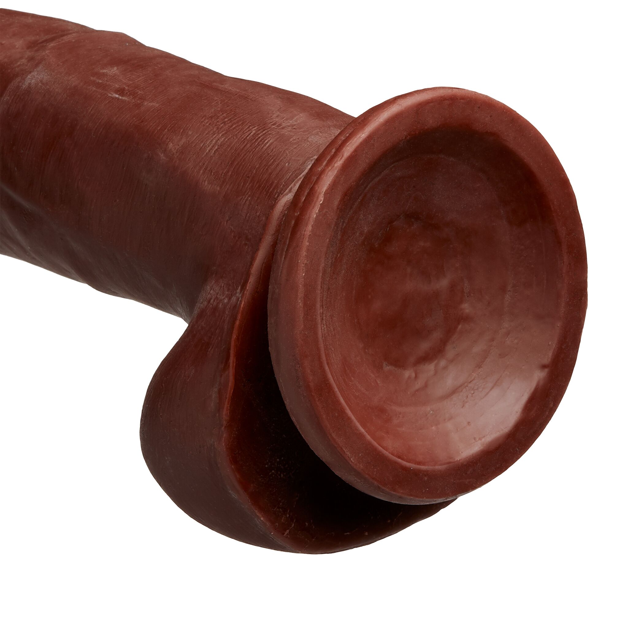 Cloud 9 Dual Density 8in Thick Realistic Dildo - Brown - Image 2