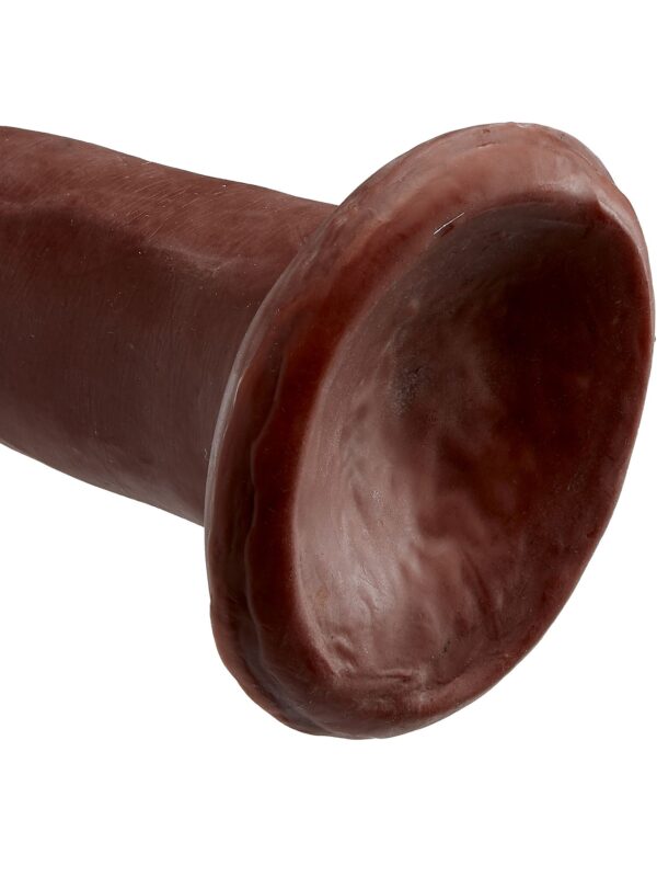 Alternative view of Cloud 9 Dual Density 7in No-Balls Realistic Dildo - Brown