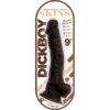 Dickboy Skins 9in Realistic Suction Cup Dildo - Chocolate