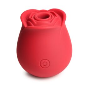 Bloomgasm Perfect Rose Clitoral Suction Toy - Red