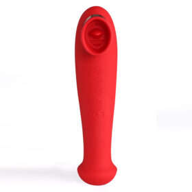 Destiny 3-in-1 Sucking Clitoral Stimulator - Red