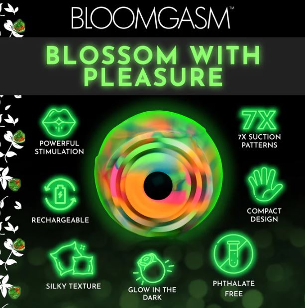 Glow Rose Glow-in-the-Dark Clit Stimulator - Image 6