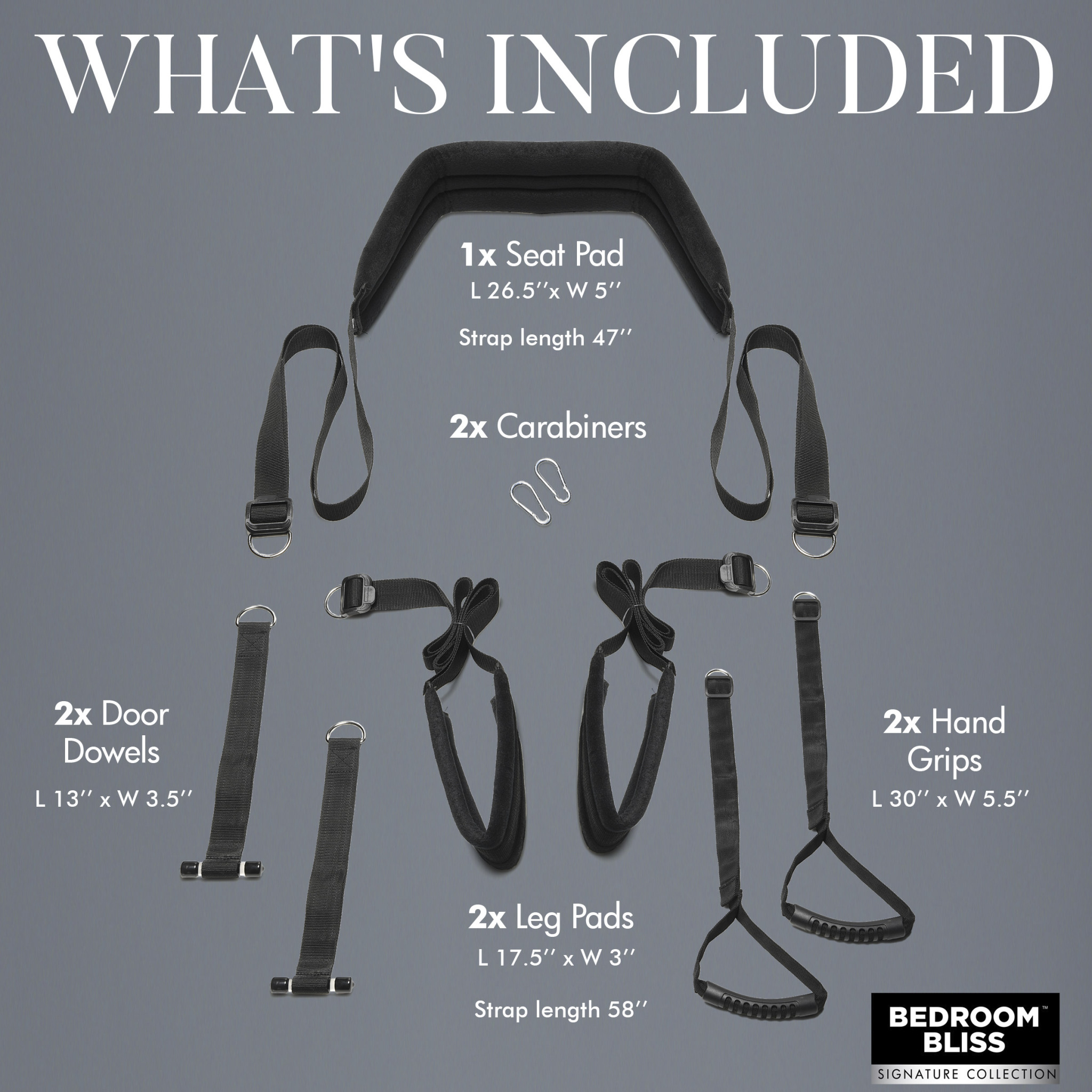 Bedroom bliss lover's door swing - Image 2