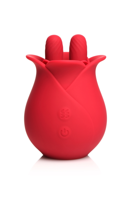 Bloomgasm Rose Fondle 10x Massaging Clit Stimulator