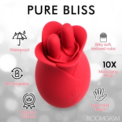 Bloomgasm Rose Fondle 10x Massaging Clit Stimulator - Image 5