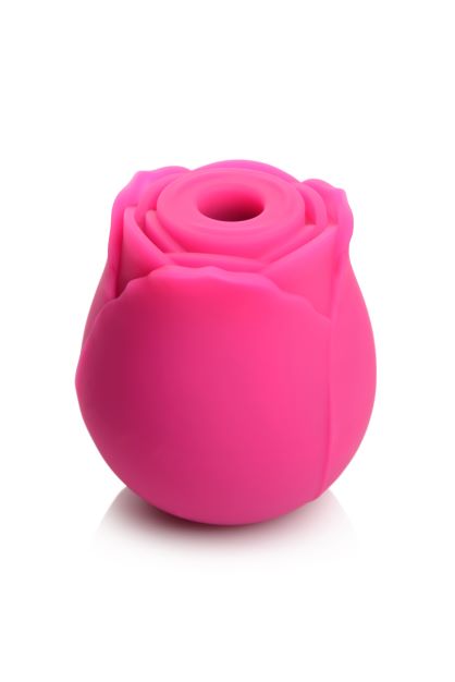 Gossip Rose 10x Silicone Clit Suction Stimulator - Magenta - Image 3
