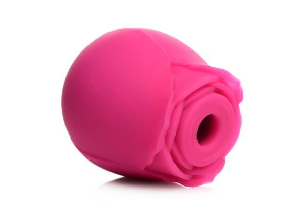 Gossip Rose 10x Silicone Clit Suction Stimulator - Magenta - Image 5