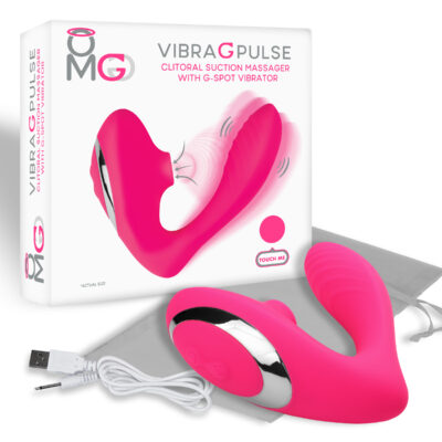 OMG Vibra G Pulse Dual Stimulation Vibrator