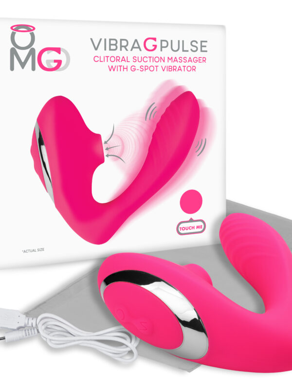 OMG Vibra G Pulse Dual Stimulation Vibrator